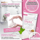 Snail White Whipp Soap Intensive Whitening Soap x 10 Body White 120g