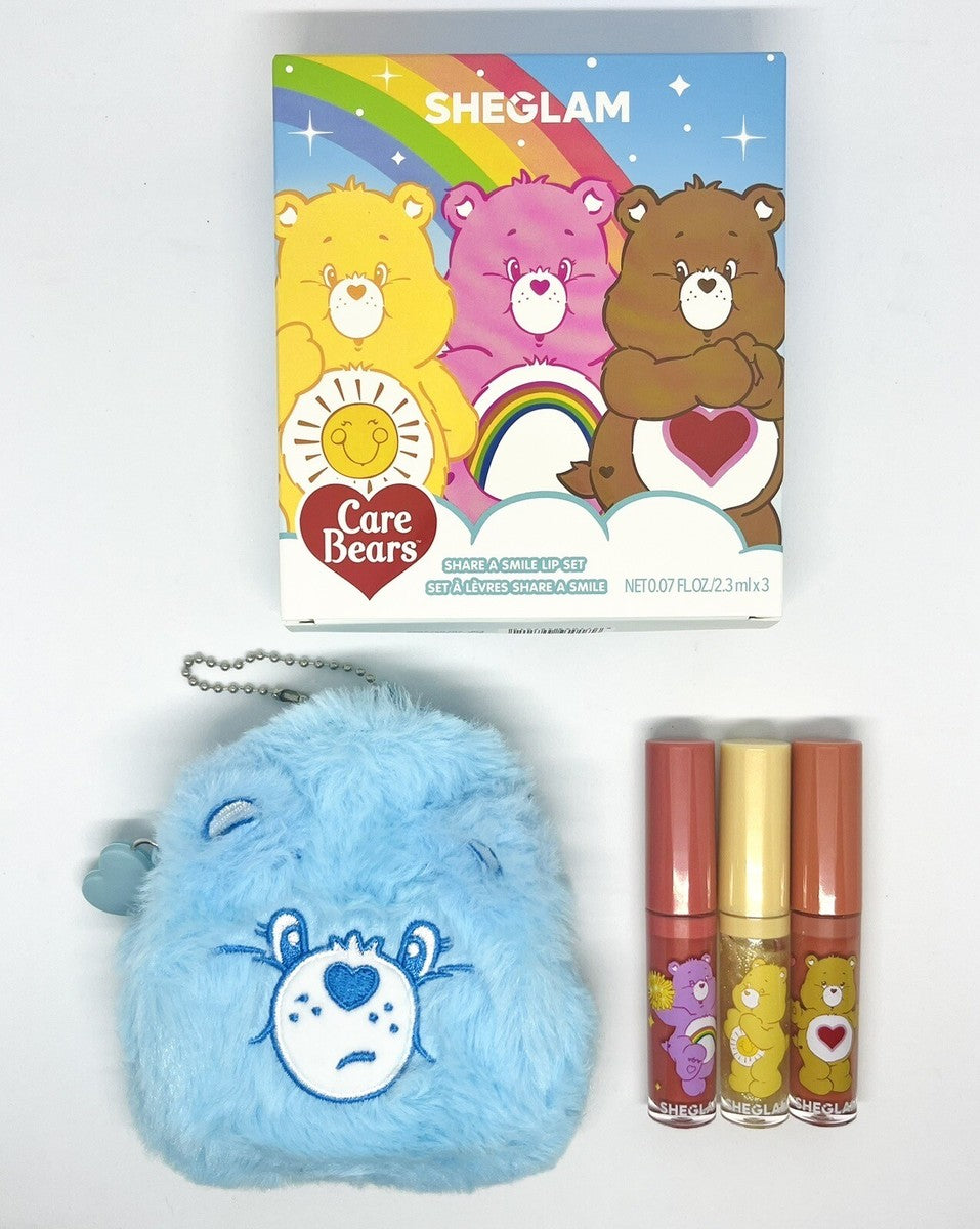 SHEGLAM X CARE BEARS SHARE A SMILE LIP SET 2.3ML * 3