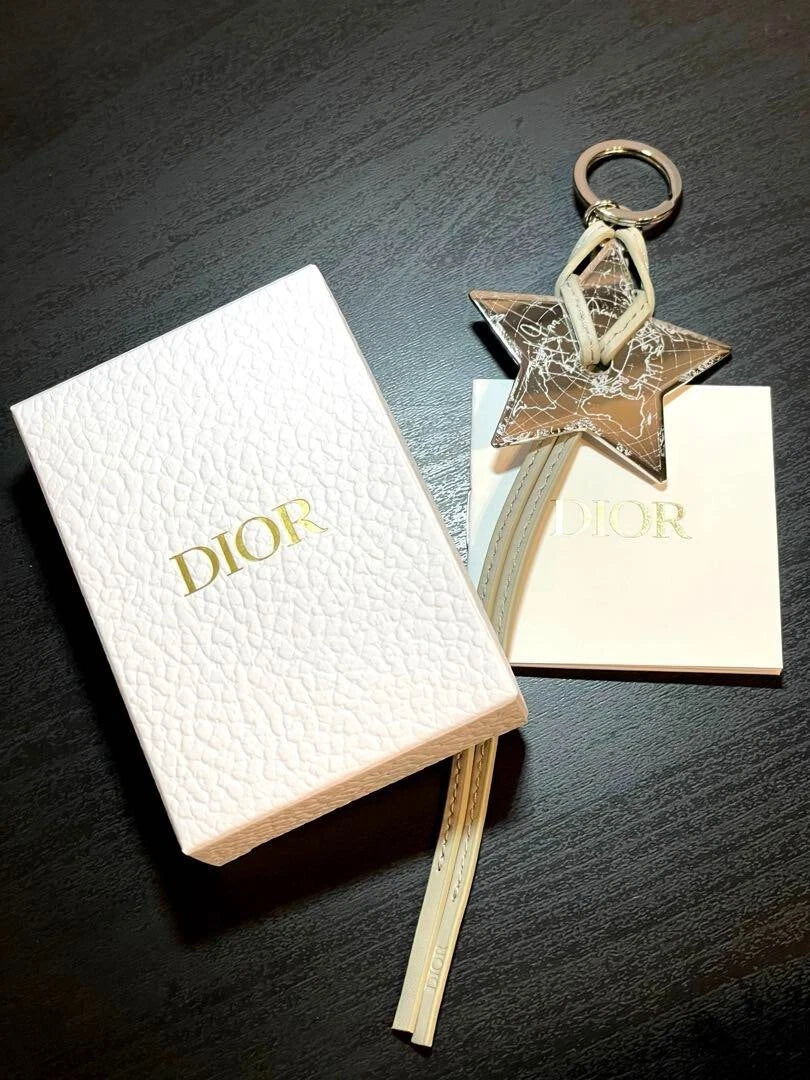 Dior Novelty Charm Key chain Shine Star Key ring