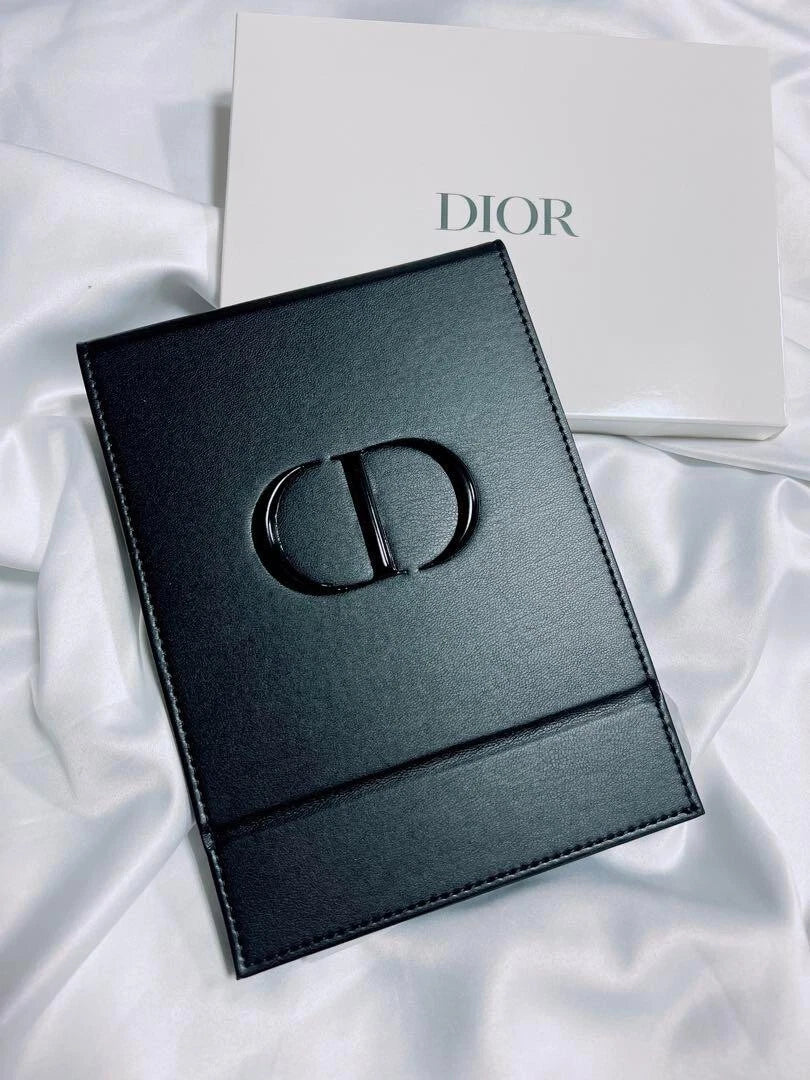 Christian Dior stand mirror Black CD Logo