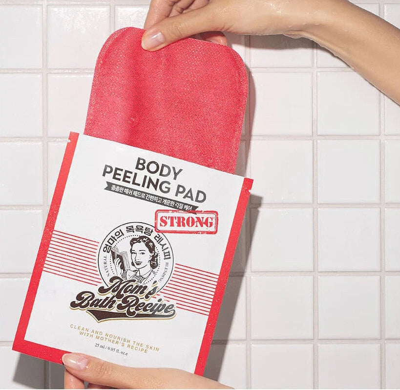 Mom's Bath Recipe- Body Peeling Pad Strong 1Pack 25ml × 8pcs