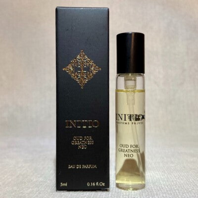 Initio Parfums Prives Oud For Greatness Neo EDP MINI Travel Spray . 5ml