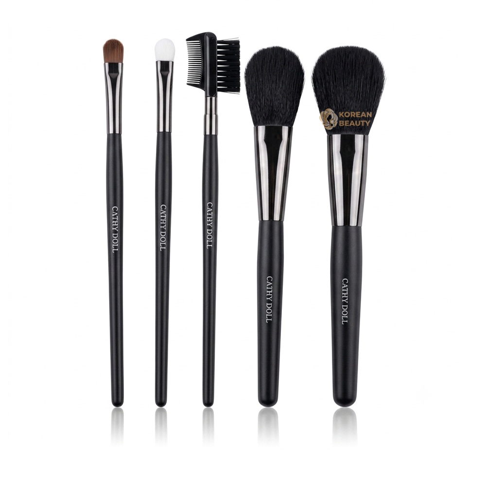 Cathy Doll 5 pieces Make-up Brush Set