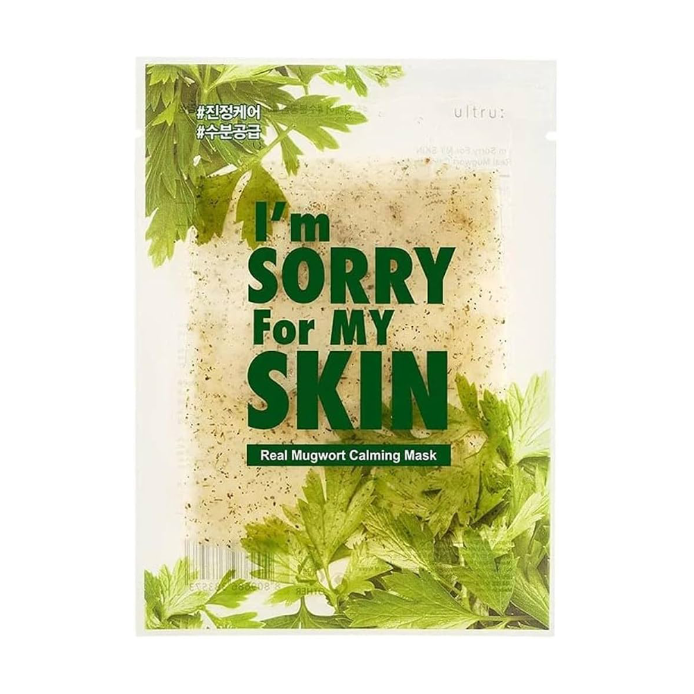 Ultru I'M Sorry For My Skin Real Mugwort Calming Mask
