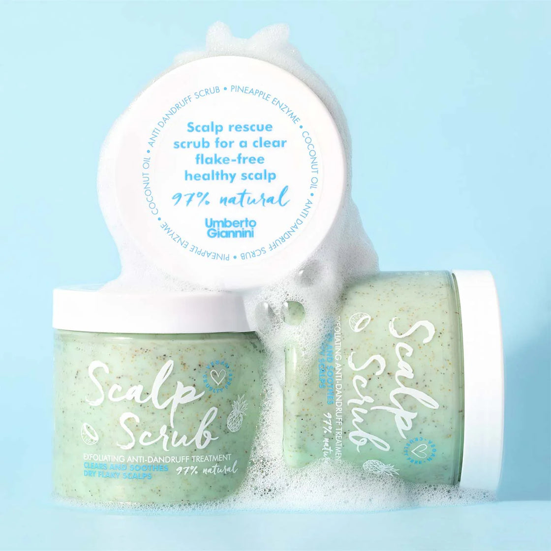 UMBERTO GIANNINI exfoliating Scalp Treatment Scrub 200ml