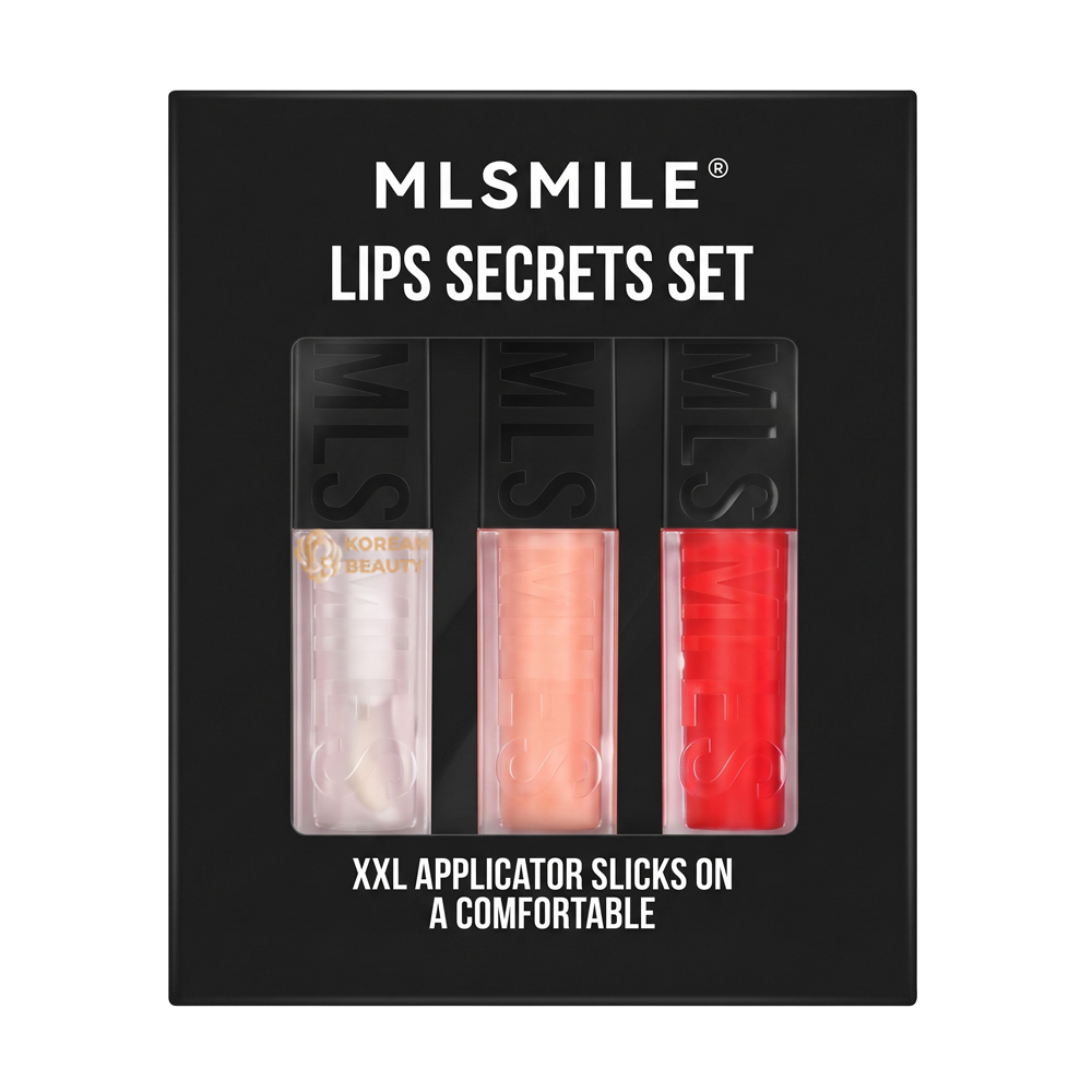 Mlsmile Lips Secret Lip Gloss Set 3pcs