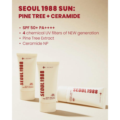 KSECRET SEOUL 1988 Sun : Pine Tree + Ceramide, 50ml