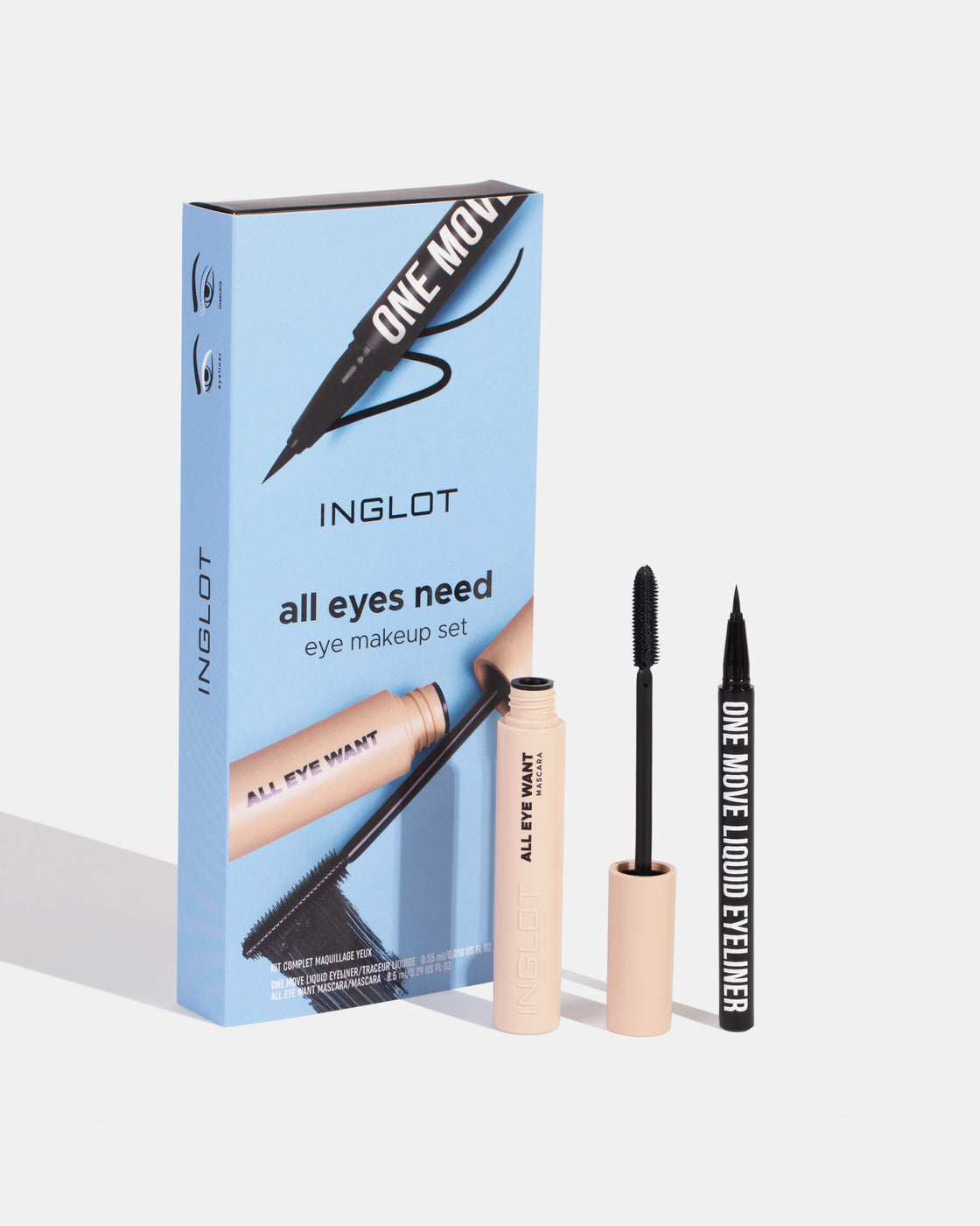 Inglot All Eyes Need Eye Makeup Set