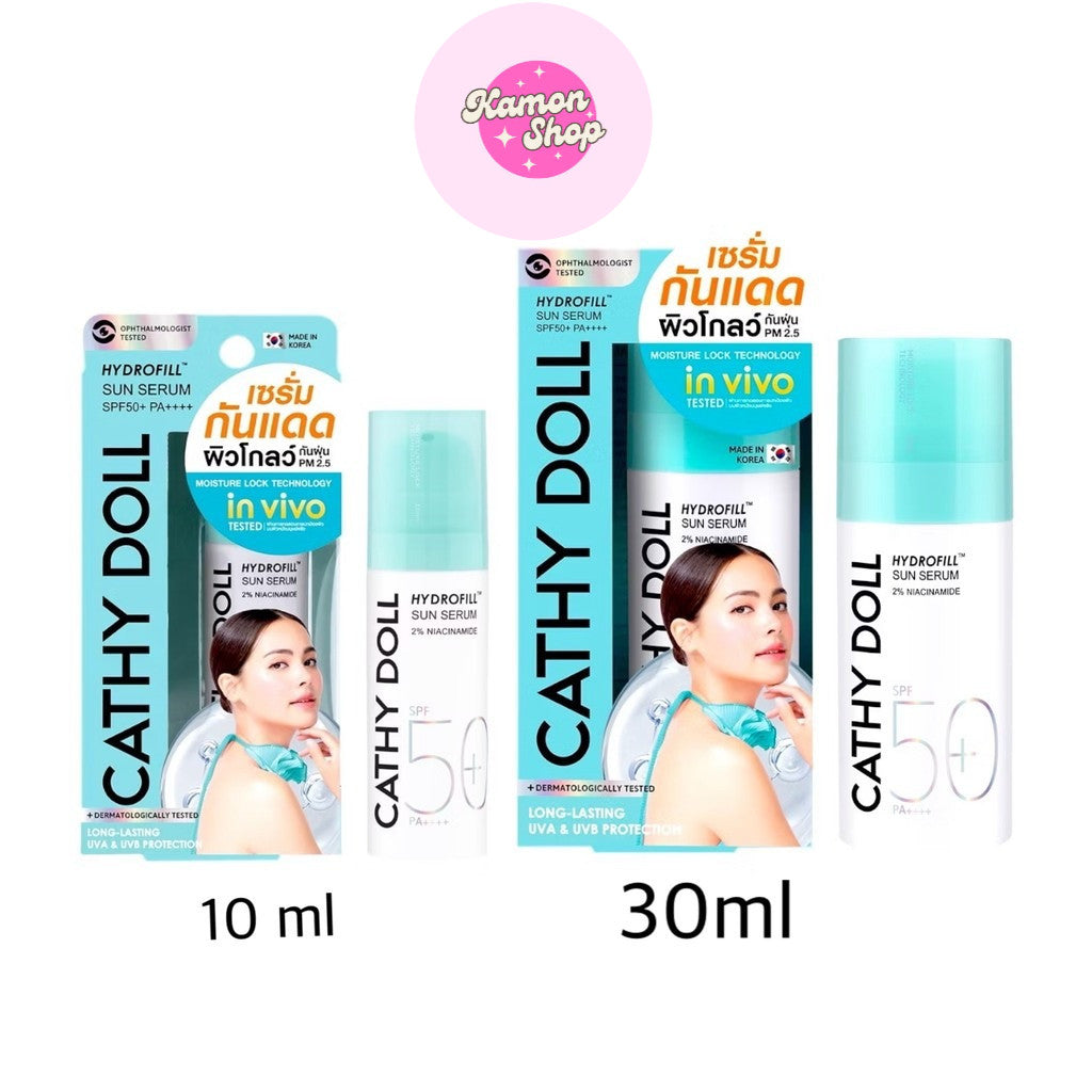 Cathy doll hydrofill sun serum spf50+ pa++++ 30ml