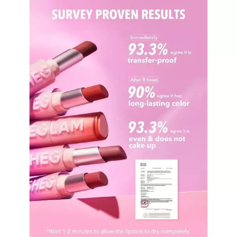 Sheglam Ember Rose Dynamatte Boom Lipstick