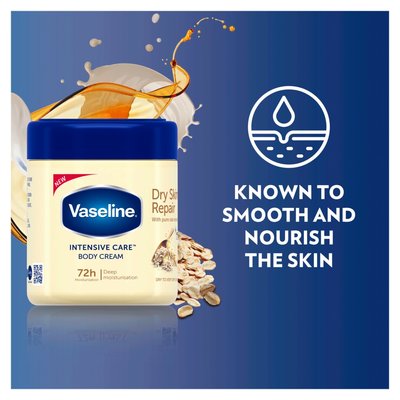 Vaseline Intensive Care Dry Skin Repair Cream 400ml