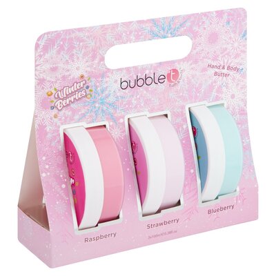 Bubble T body butter set Winter berries 3 pcs