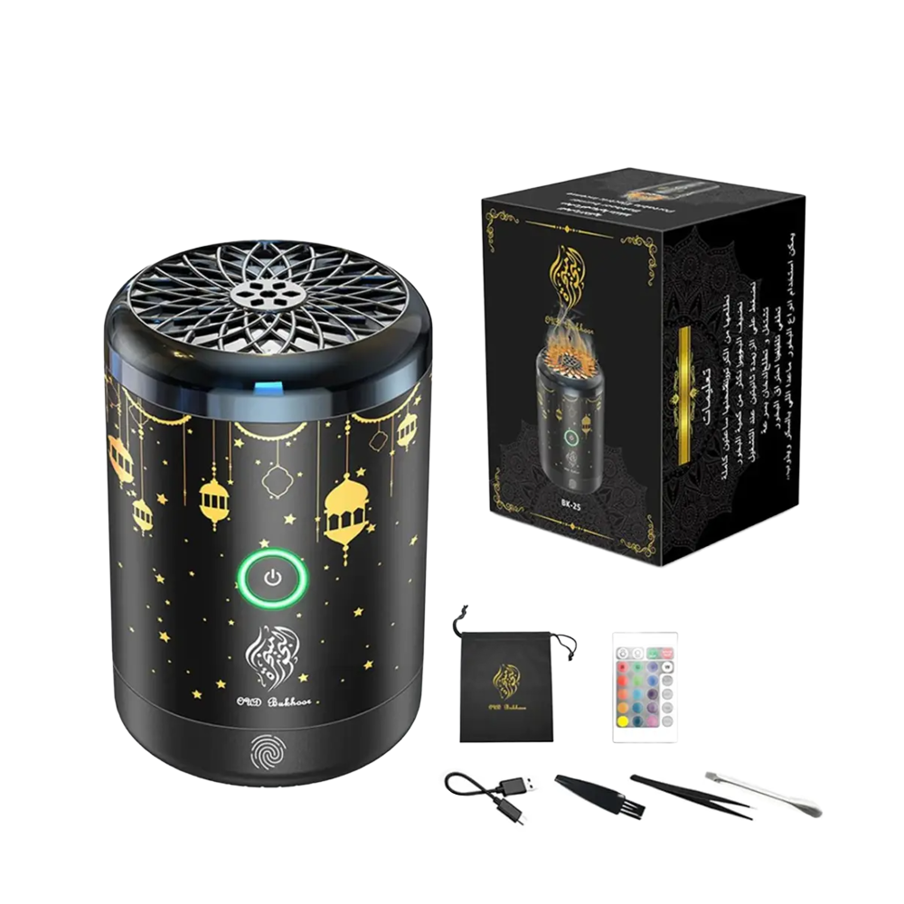 Gift Electric Bakhoor Burner Bakhoor Hair Incense Burner Oud Bukhoor