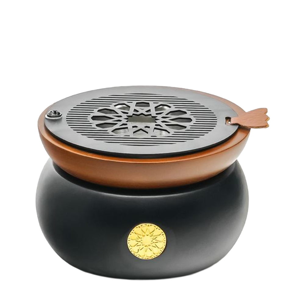 Andalusian Incense Burner - Wooden Black