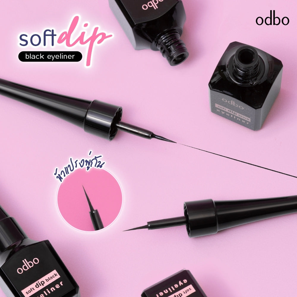 Odbo Soft dip Black Eyeliner