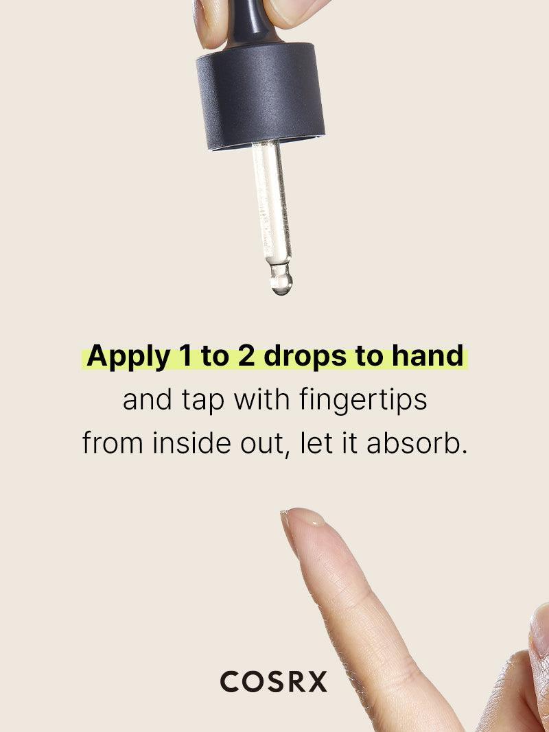 COSRX retinol 0.5 oil, super vitamin E+ squalane