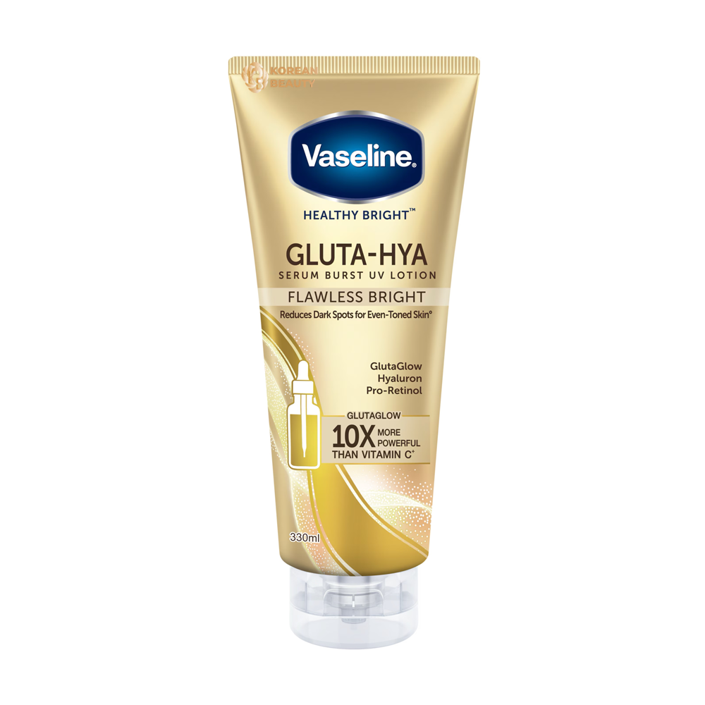 Vaseline Gluta-Hya Serum Burst Lotion Flawless Bright 330 ml