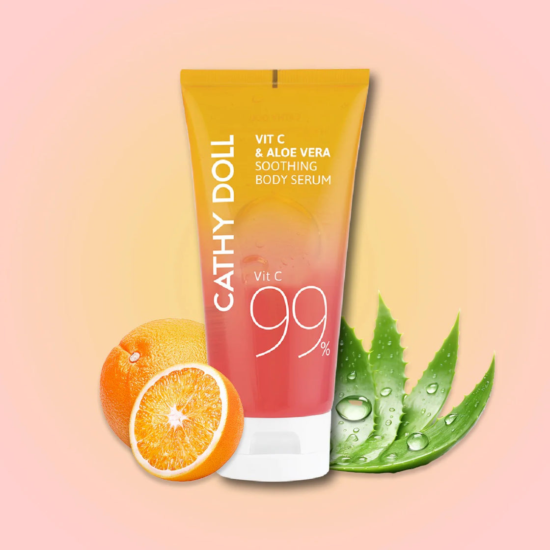 Cathy Doll Vit C & Aloe Vera Soothing Body Serum 175g