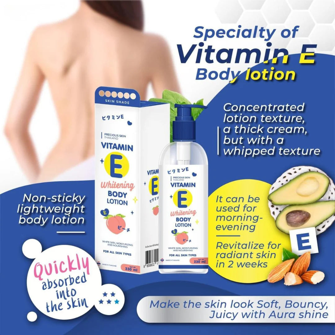 Precious skin vitamin E Brightening  lotion 230ml