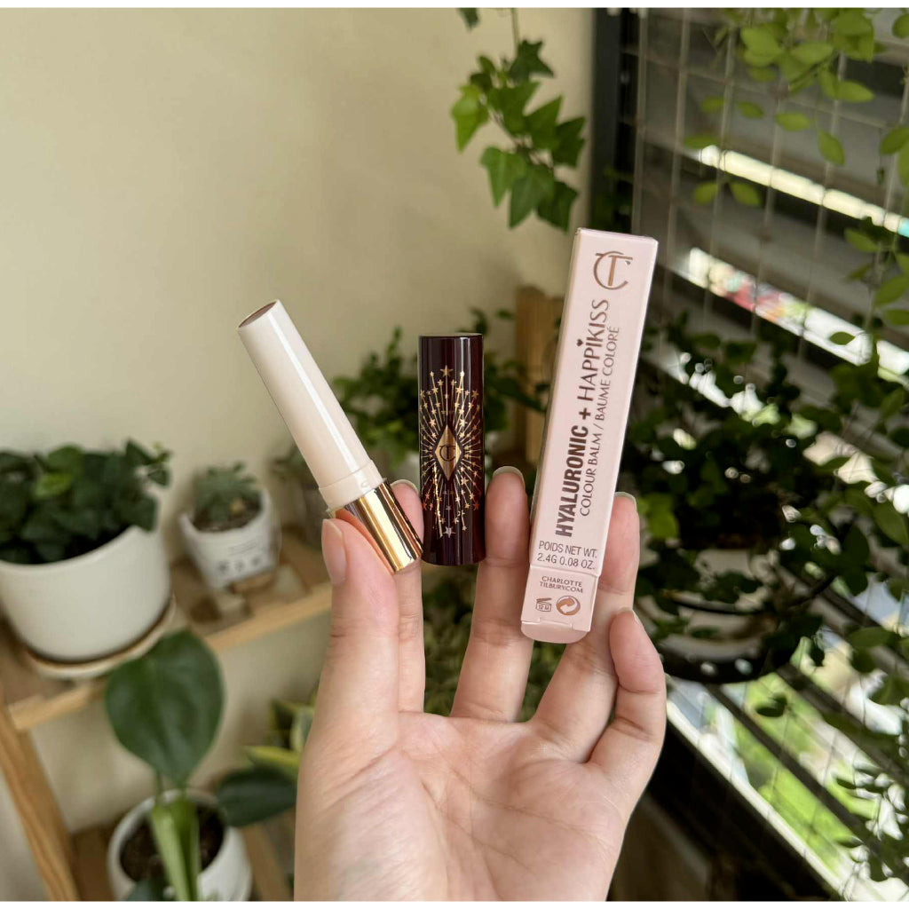 Charlotte Tilbury  Hyaluronic+Happikiss Colour Balm  -Pillow Talk 2.4 g