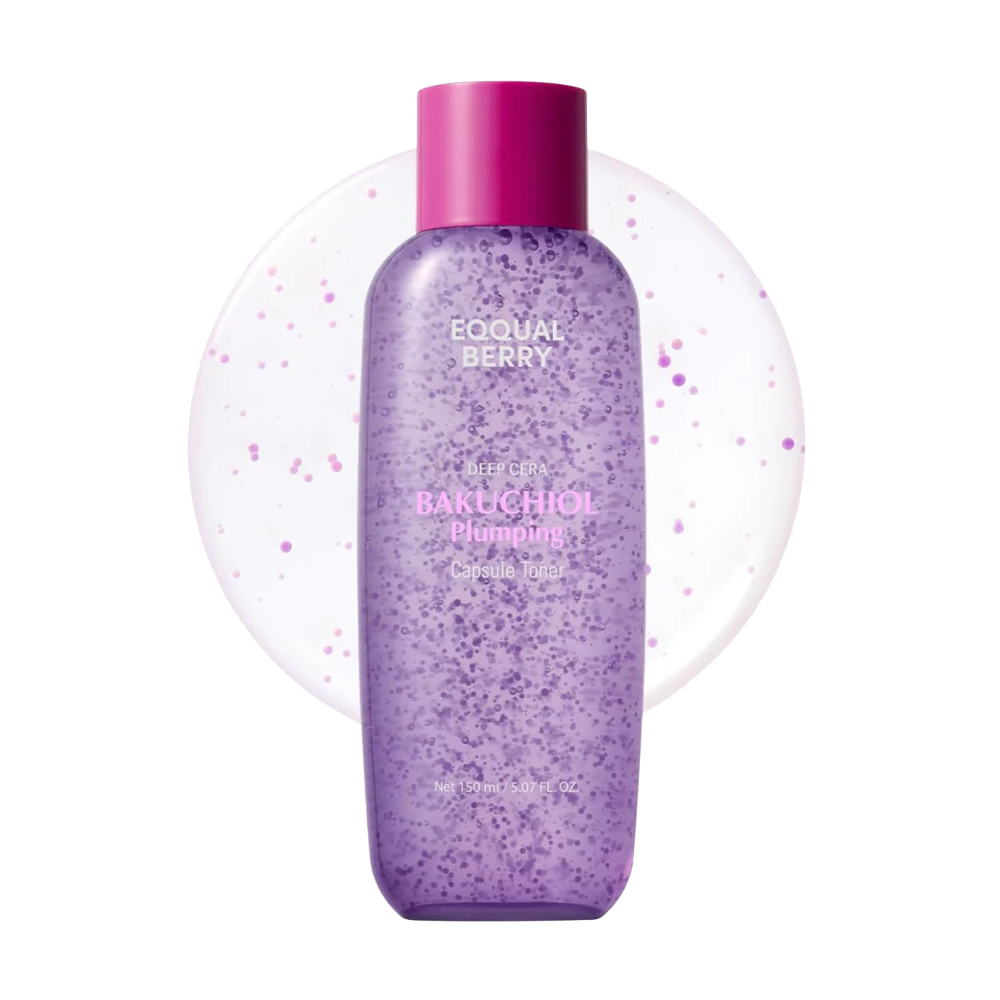 EQQUALBERRY Bakuchiol Plumping Capsule Toner-150ml