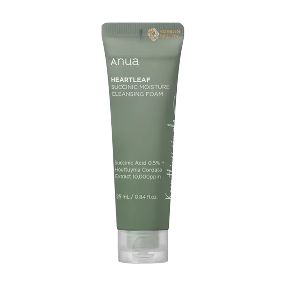 Anua Heartleaf Succinic Moisture Cleansing Foam Mini 25ml