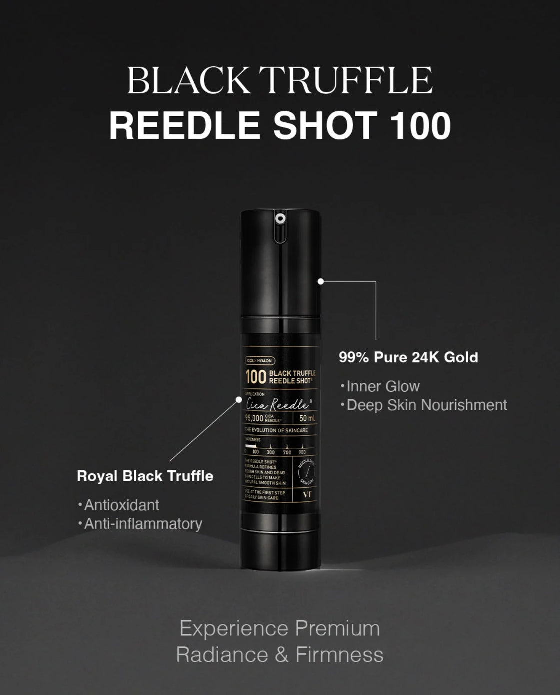 VT Cosmetics - Black Truffle Reedle Shot 100 50ml