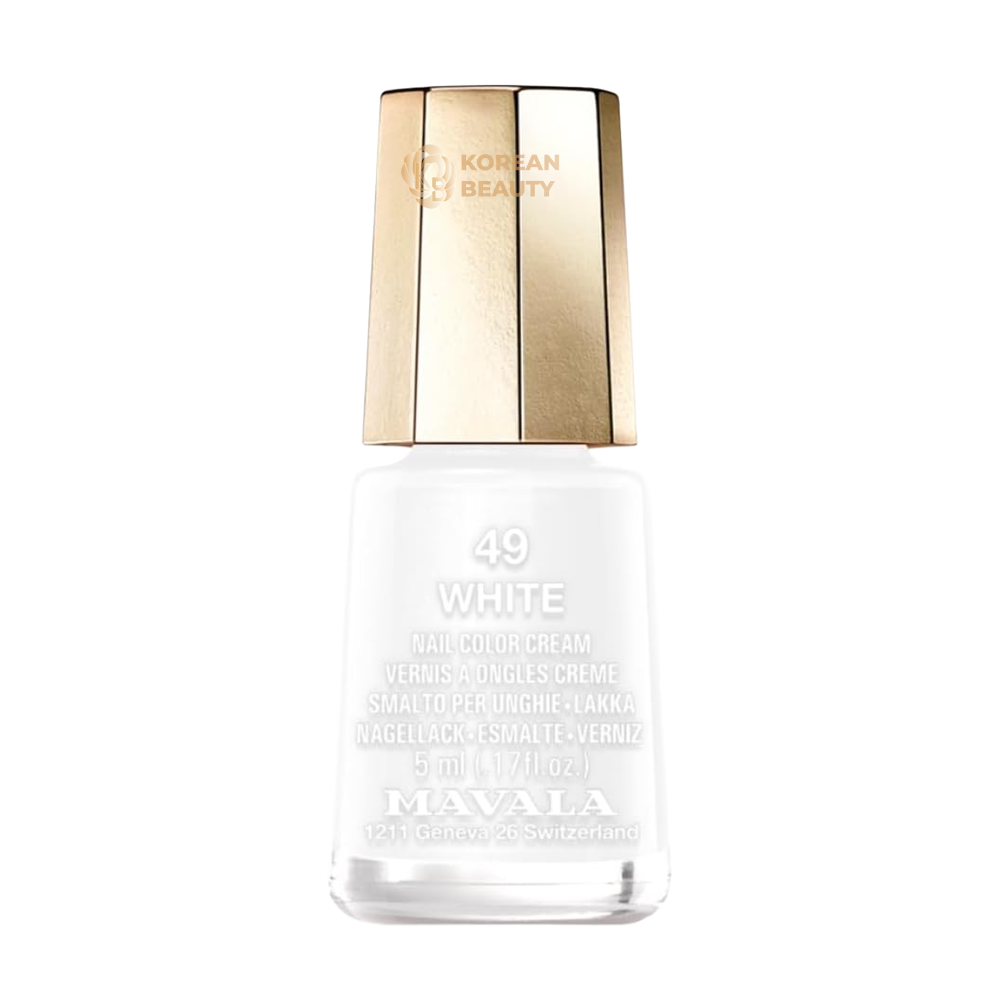 Mavala Nail Polish 49 White-5ML