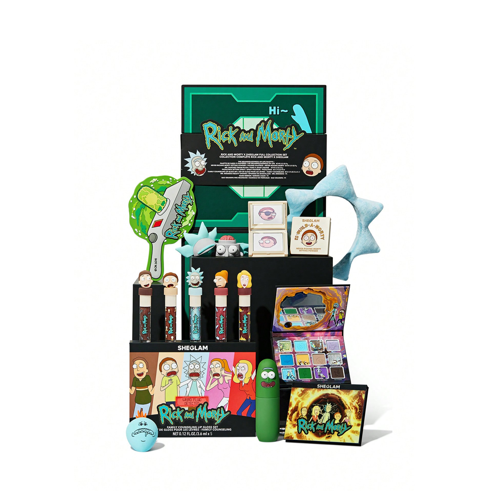 RICK AND MORTY X SHEGLAM FULL COLLECTION SET
