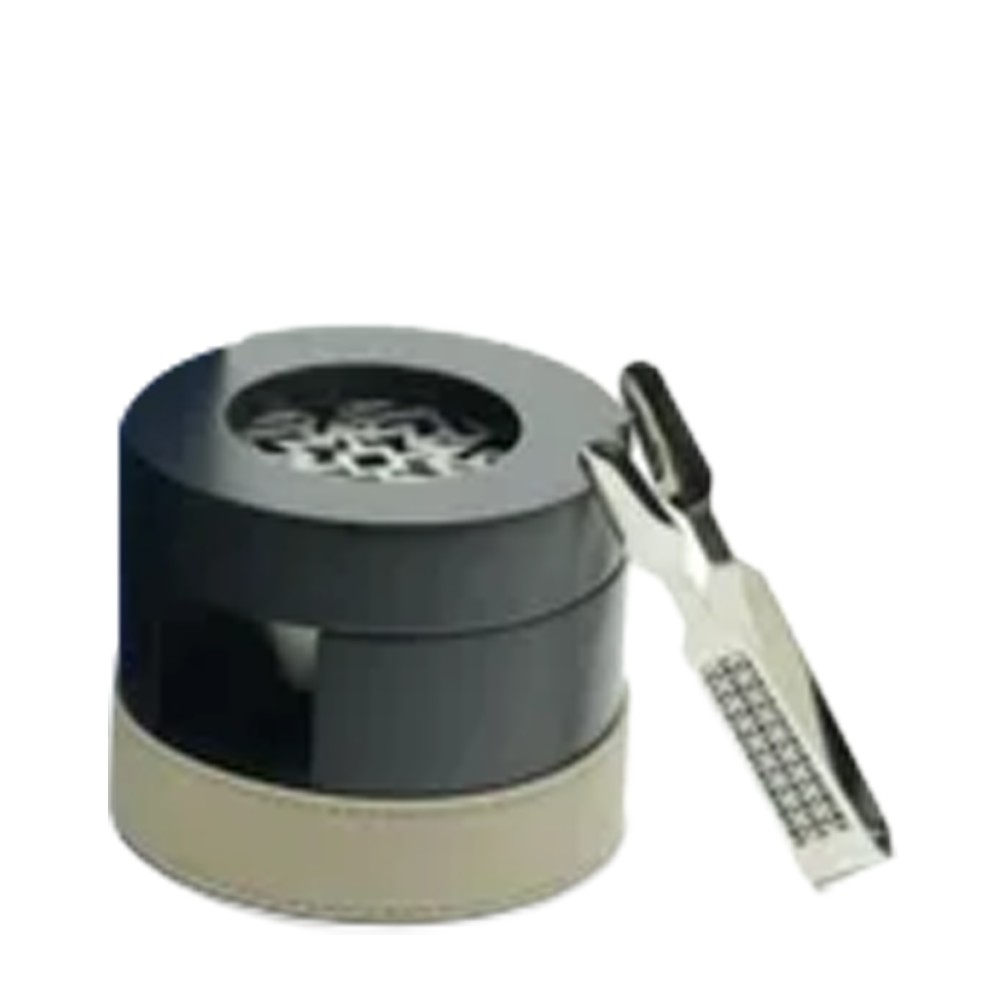 Circular Hair incense Burner Black