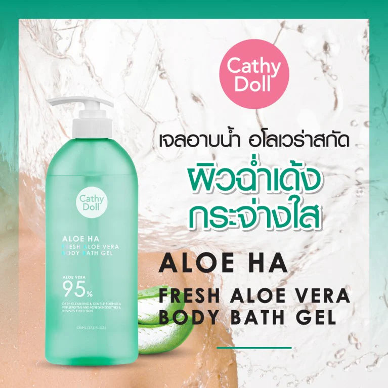 Cathy Doll Fresh Aloe Bath Gel 520ml