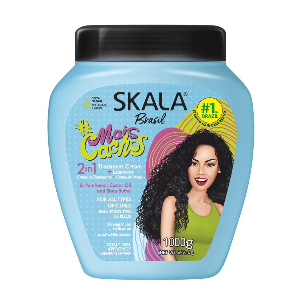 Skala Expert Mais Cachos 2 In1 Hair Treatment And Leave  1000g