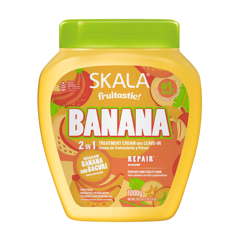 Skala fruitastic Banana 2 in 1 Treatment and Leave-in Repair Cream 1000g