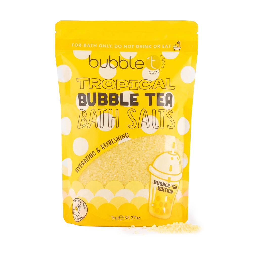 Bubble't Tropical Bath Salts Bubble Tea Edition (1KG)