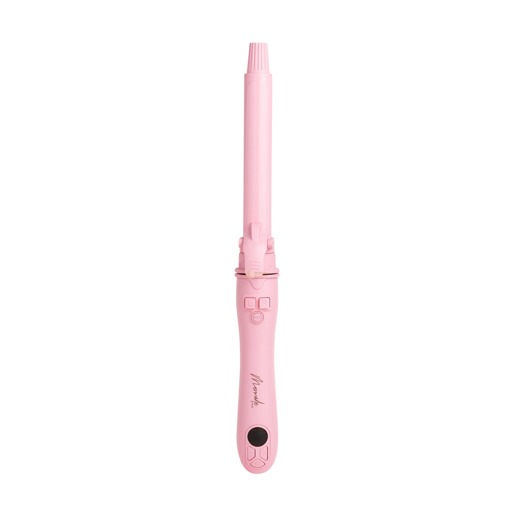 Mermade Hair Spin Rotating Curling Wand - Pink