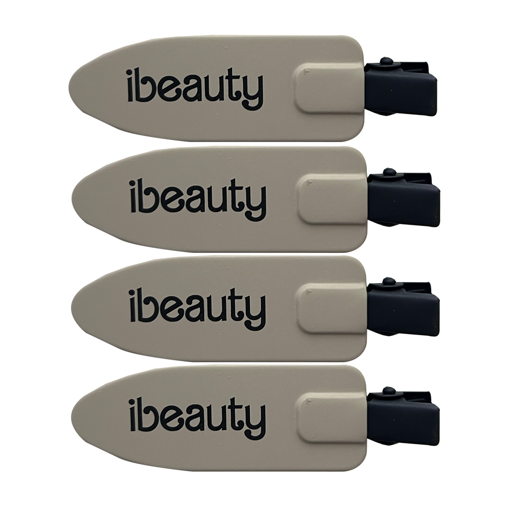 Ibeauty Hair Sectioning Clips – Set of 4-Dark grey
