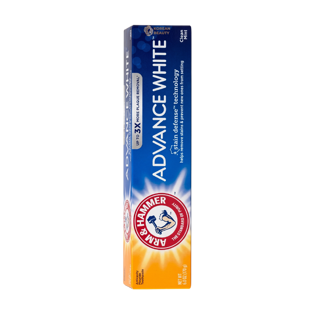 ARM & HAMMER Advance White Toothpaste, Clean Mint, Extreme Whitening 170g
