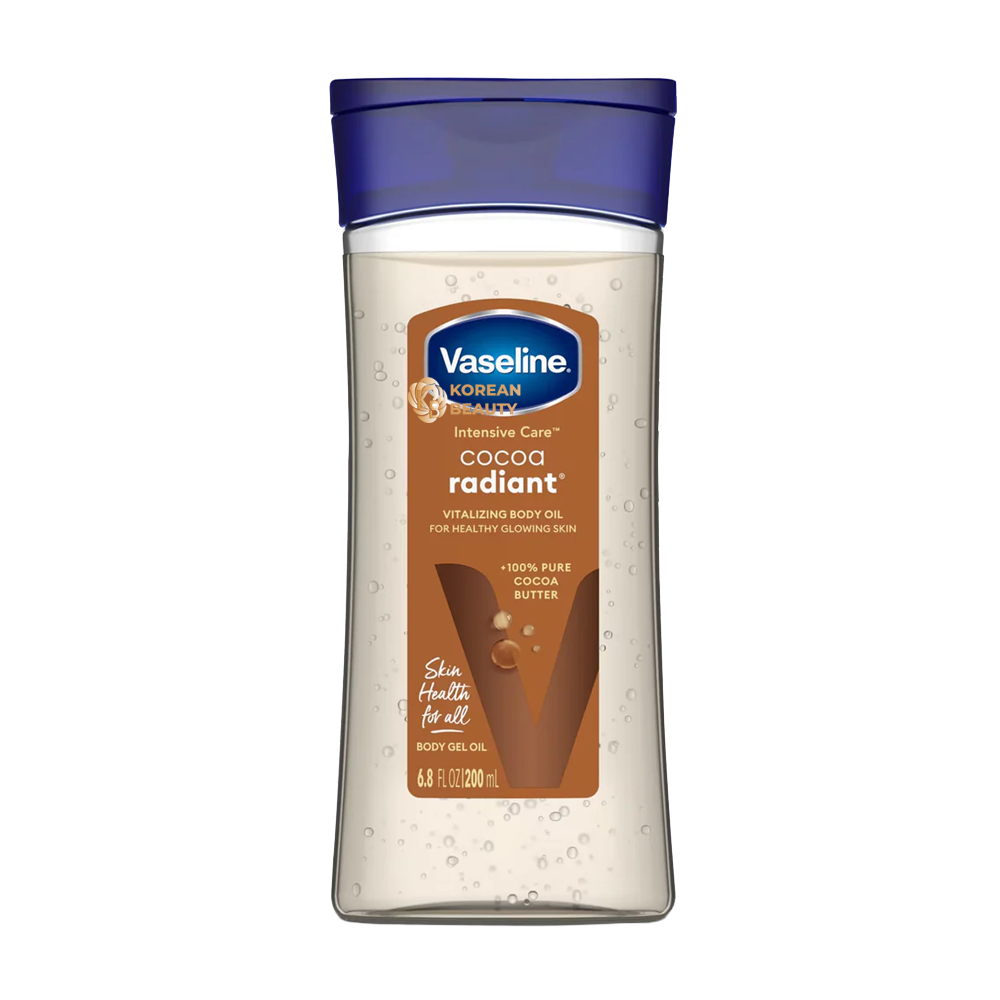 vaseline cocoa radiant vitalizing body gel 200 ml
